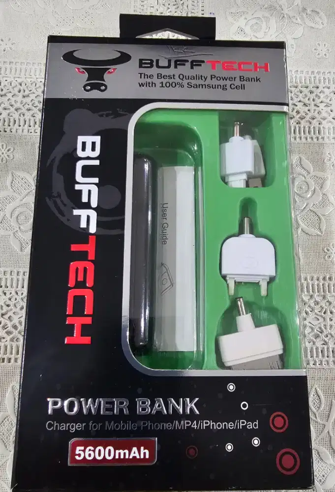 Power bank 5.600 Mah buff tech from samsung
