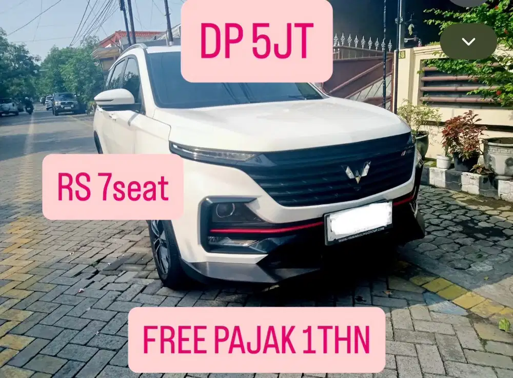 Wuling Almaz RS 2023 Matic 7 Seat Mulus Siap Pakai