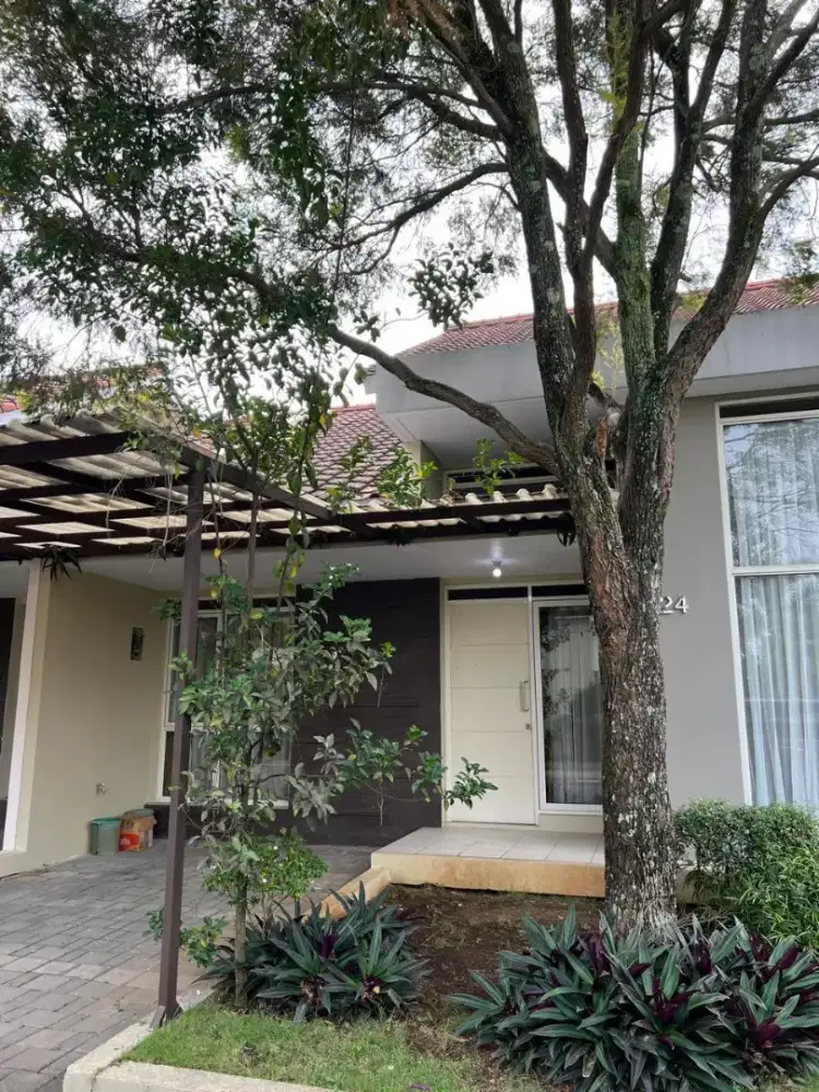 SEWA RUMAH SEMI FURNISH ADA TAMAN DI NAGANINGRUM KOTA BARU PARAHYANGAN