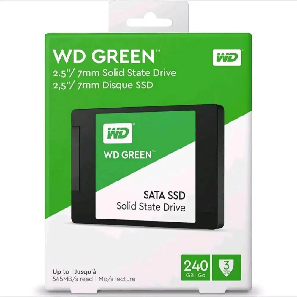 WD Ssd Green 240Gb Masih Segel