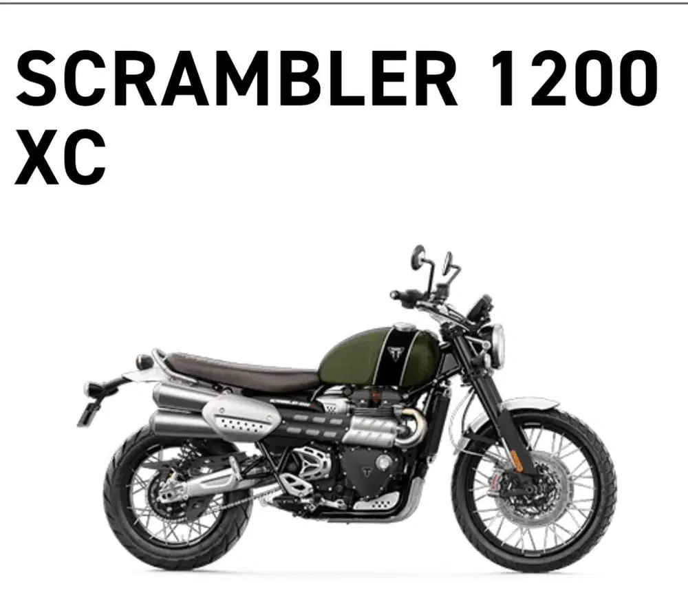 JUAL MURAH!! SERIOUS BUYER (NEGO) Triumph Scrambler 1200 XC 2023