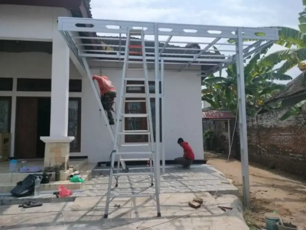 pemasangan atap kanopi bajaringan