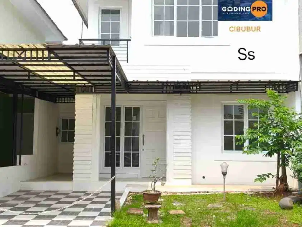 dijual rumah kota wisata Cibubur like new dekat aneka kuliner