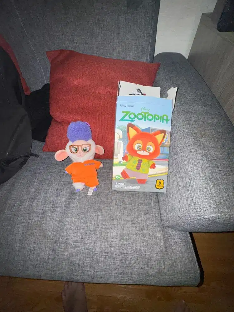 Boneka zootopia bellweather prisoner
