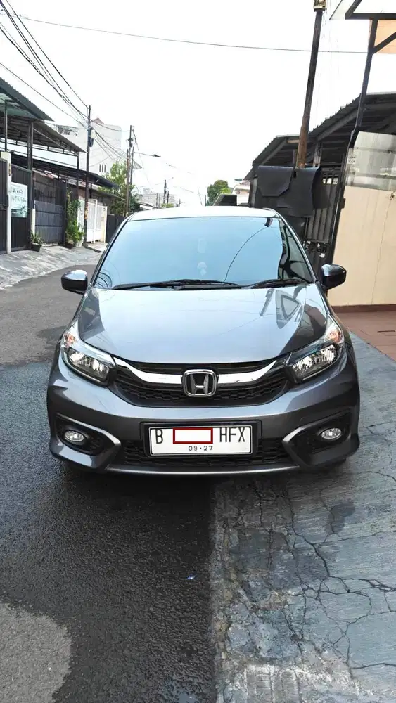 Dijual Honda Brio Satya E Automatic 2022 Abu-abu