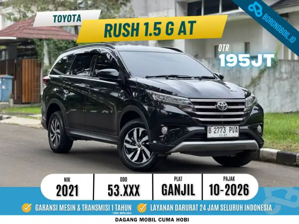 [TERMURAH] Toyota Rush 1.5 G AT 2021