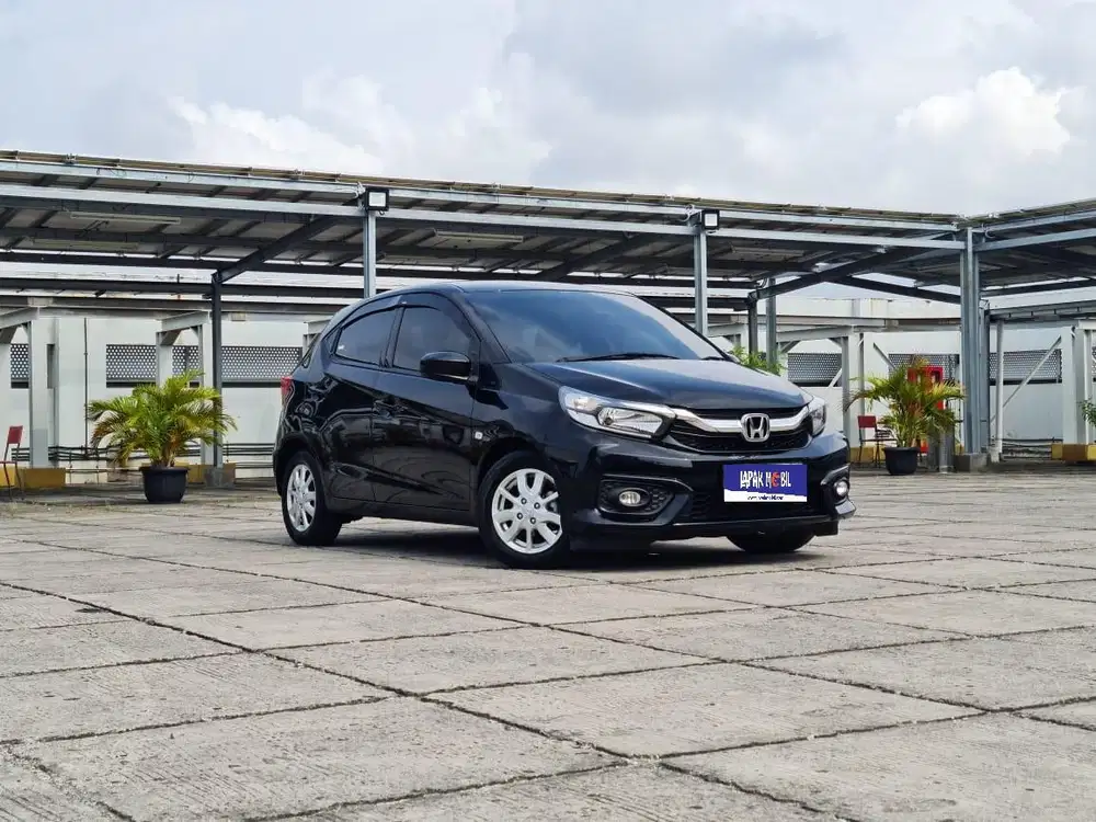 Honda Brio 1.2 E Satya MATIC AT 2021 Hitam KM 24RB