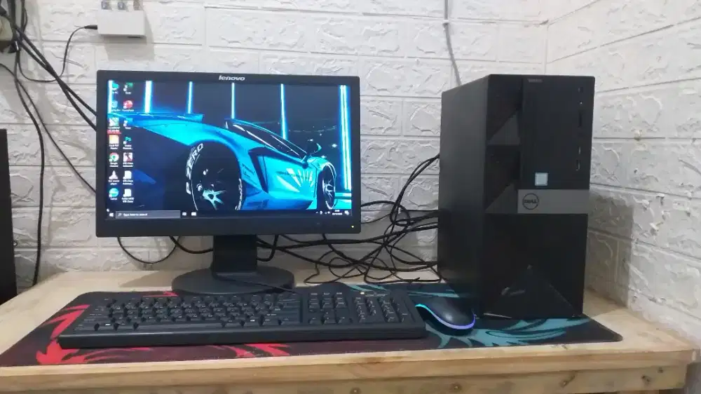 Komputer Kantor Support Wifi Bluetooth Fullset