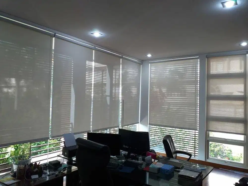 Dijual Gorden & Blind Vertikal/Vertical Roll/Roller Gordyn Hordeng