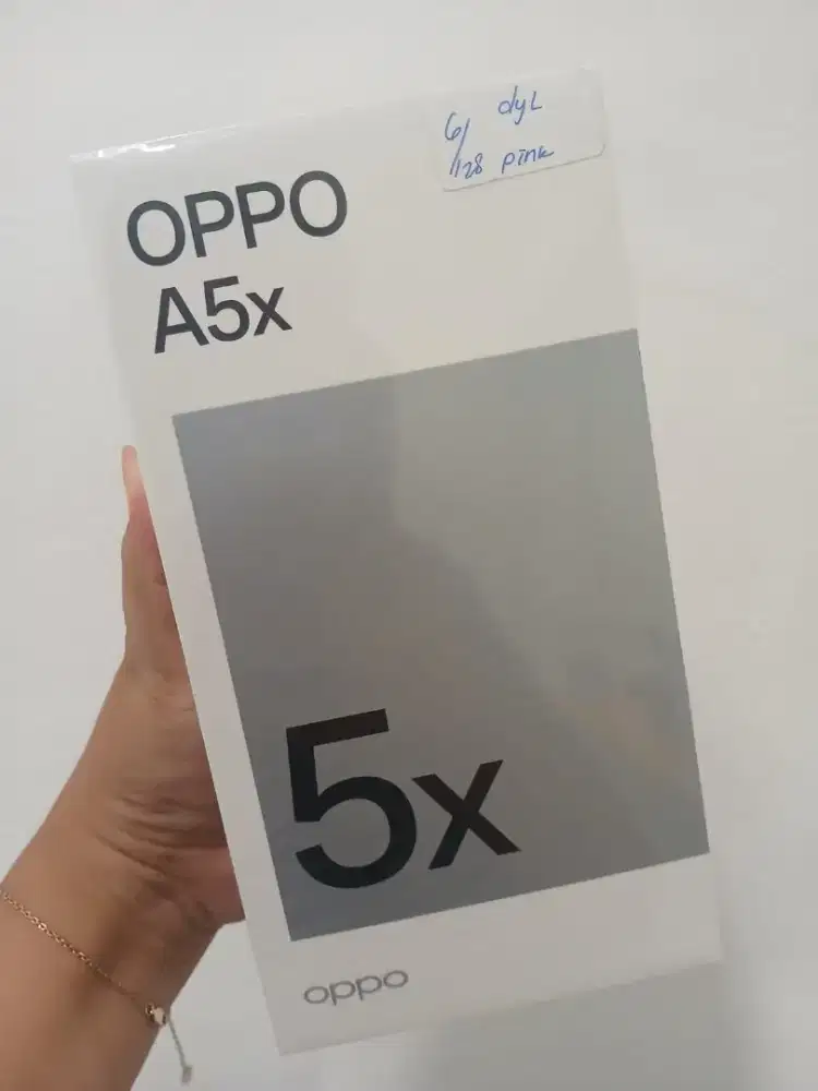 Oppo A5x Ram 6+6/128 GB (Garansi Resmi)