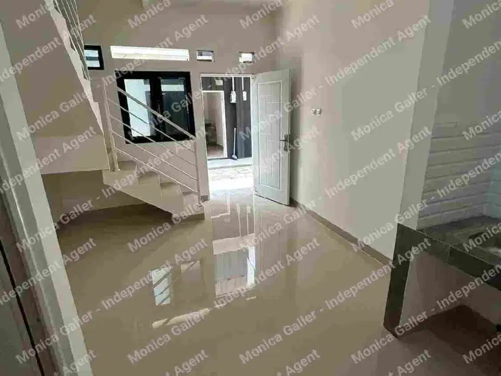 Rumah Murah Siap Huni 2 Lantai Akses Motor di Johar Jakpus