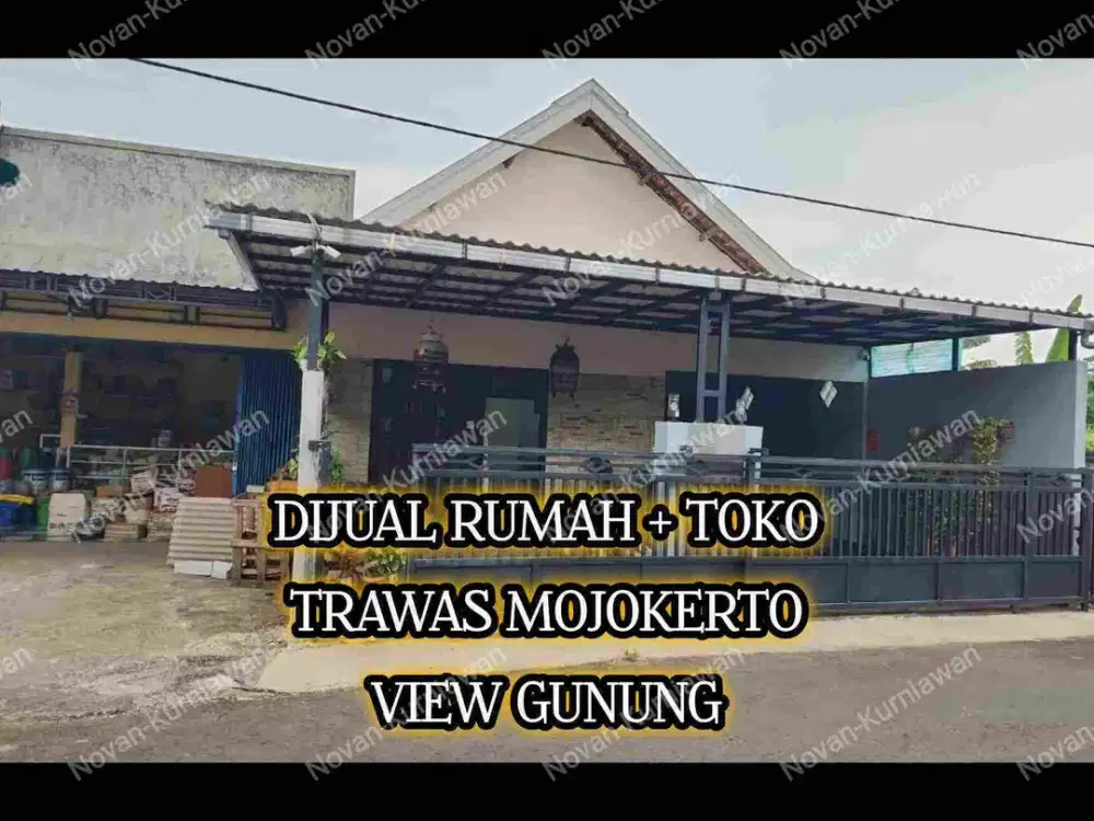 SIAP PAKAI RUMAH & TOKO TRAWAS MOJOKERTO
