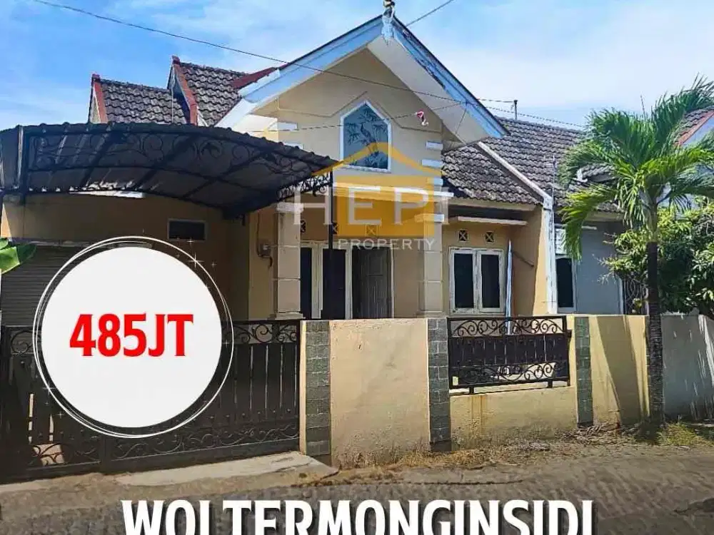 Dijual Rumah Baru Siap Huni di Perum Woltermonginsidi Semarang