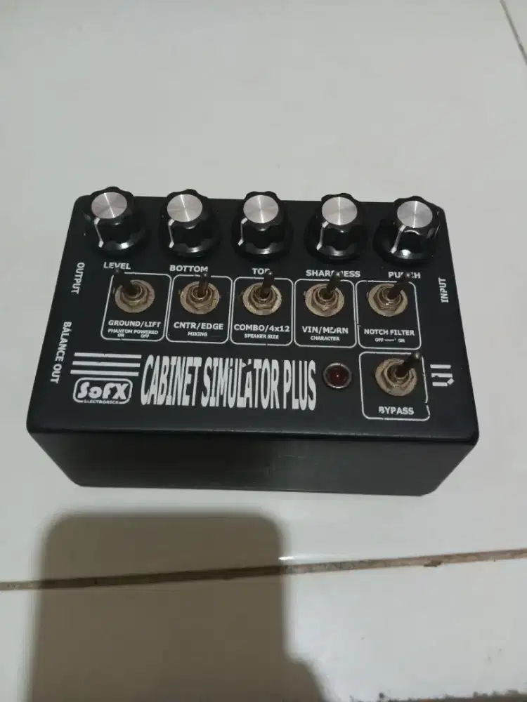 Efek Cabinet Simulator