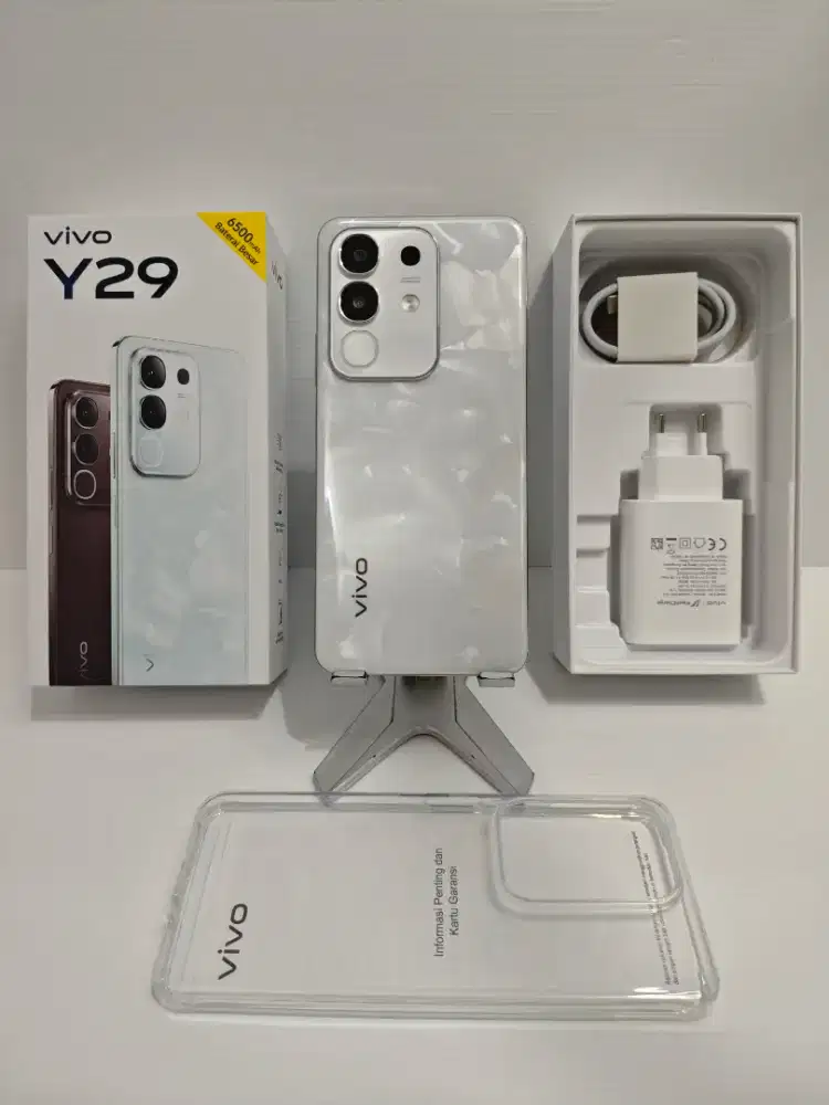 Vivo Y29 4G 8/128 Gb Openbox saja white boleh TT/BT yah .
