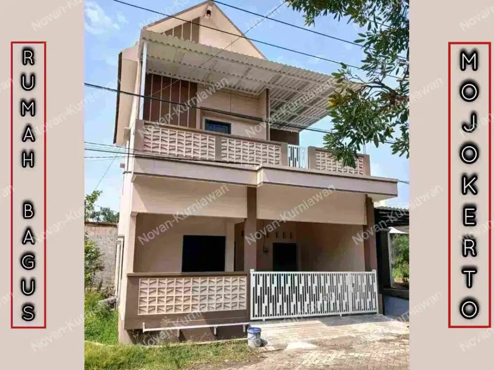RUMAH 2 LANTAI SIAP HUNI MOJOKERTO