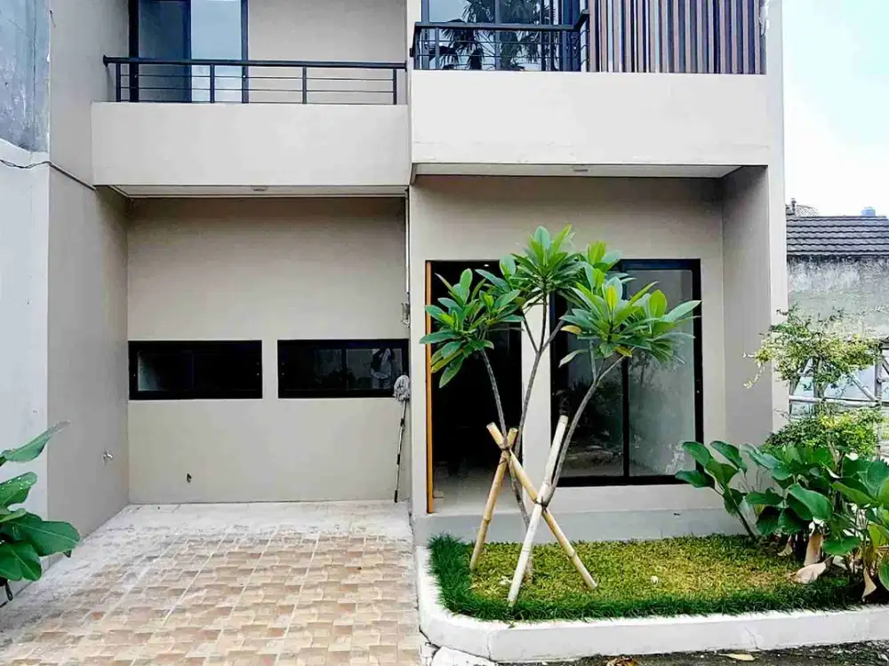 Rumah Baru Minimalis Modern Dalam Cluster Baru Jombang Tangerang Selatan