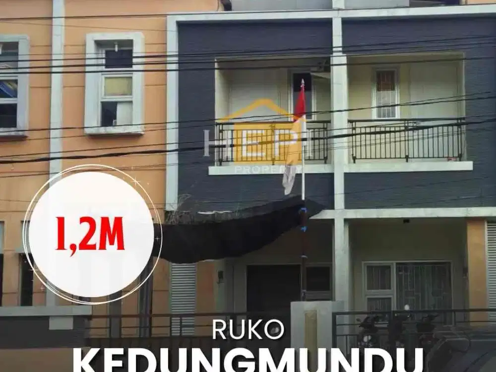 Dijual Ruko 2 Lantai di Kedungmundu Semarang