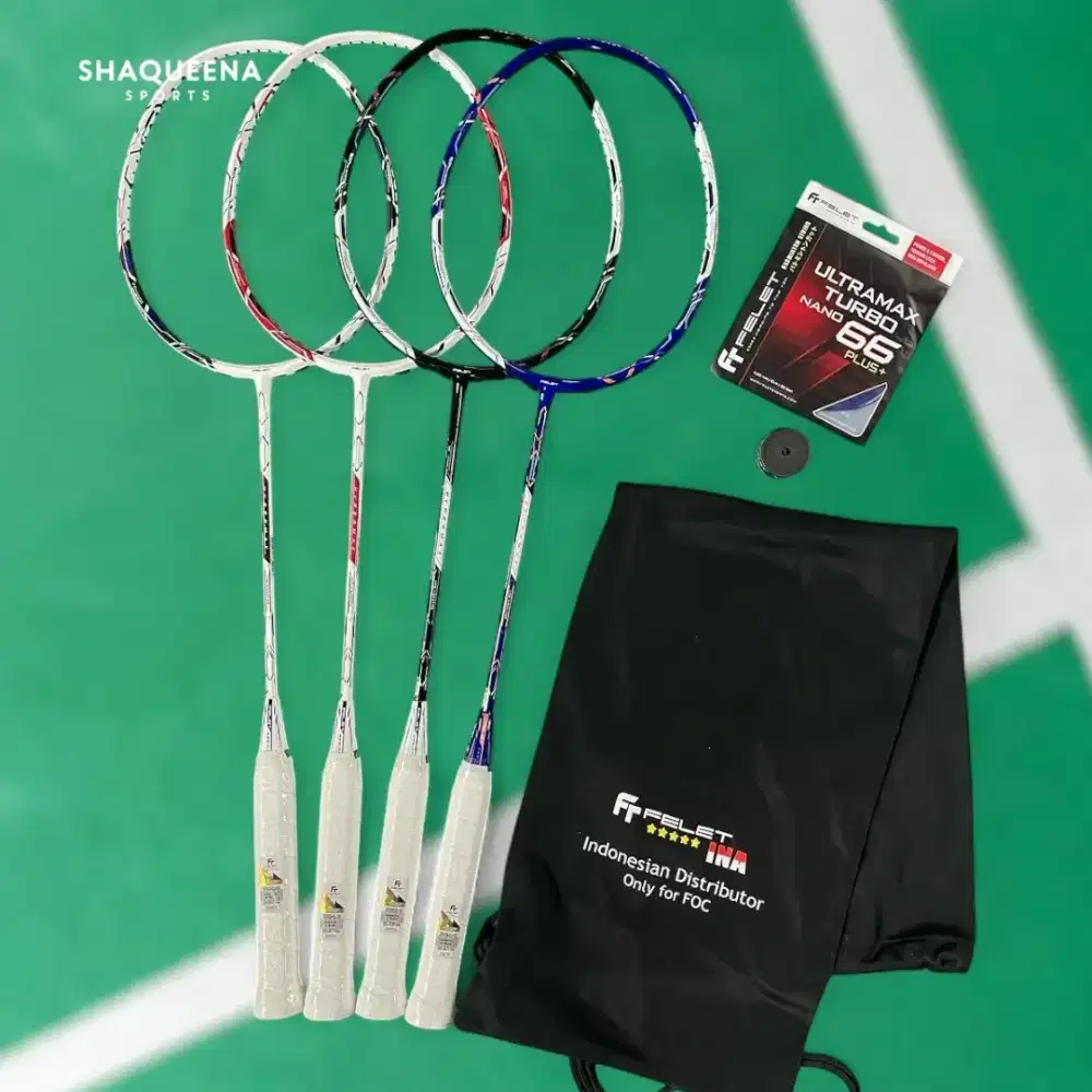Raket badminton FELET HYPERMAX 35 LBS