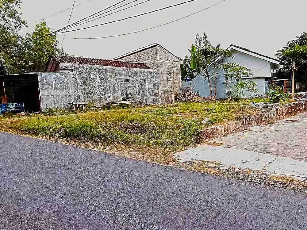 Dekat Malioboro, Tanah Dijual Tepi Aspal Lebar & Ramai, Cocok U/ Usaha, Nyaman U/ Hunian