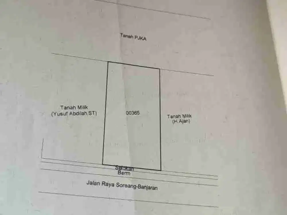 Bismillah Tanah Dijual Cepat Strategis Jl.Raya Soreang-Banjaran Bandung