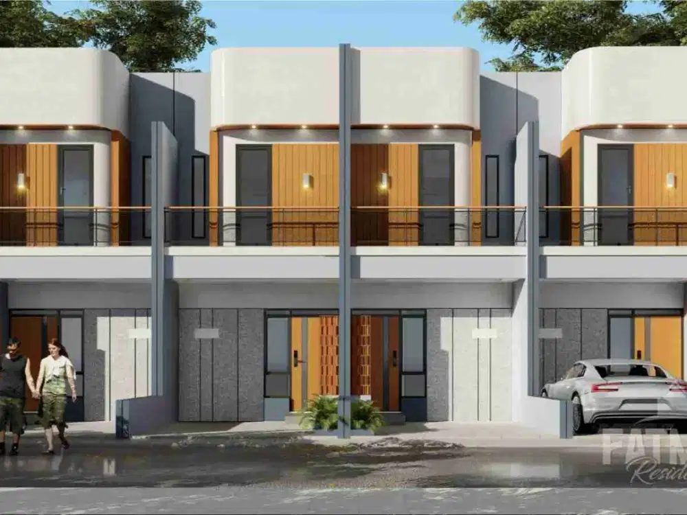 Harga promo rumah 2 lantai di fatmah residence