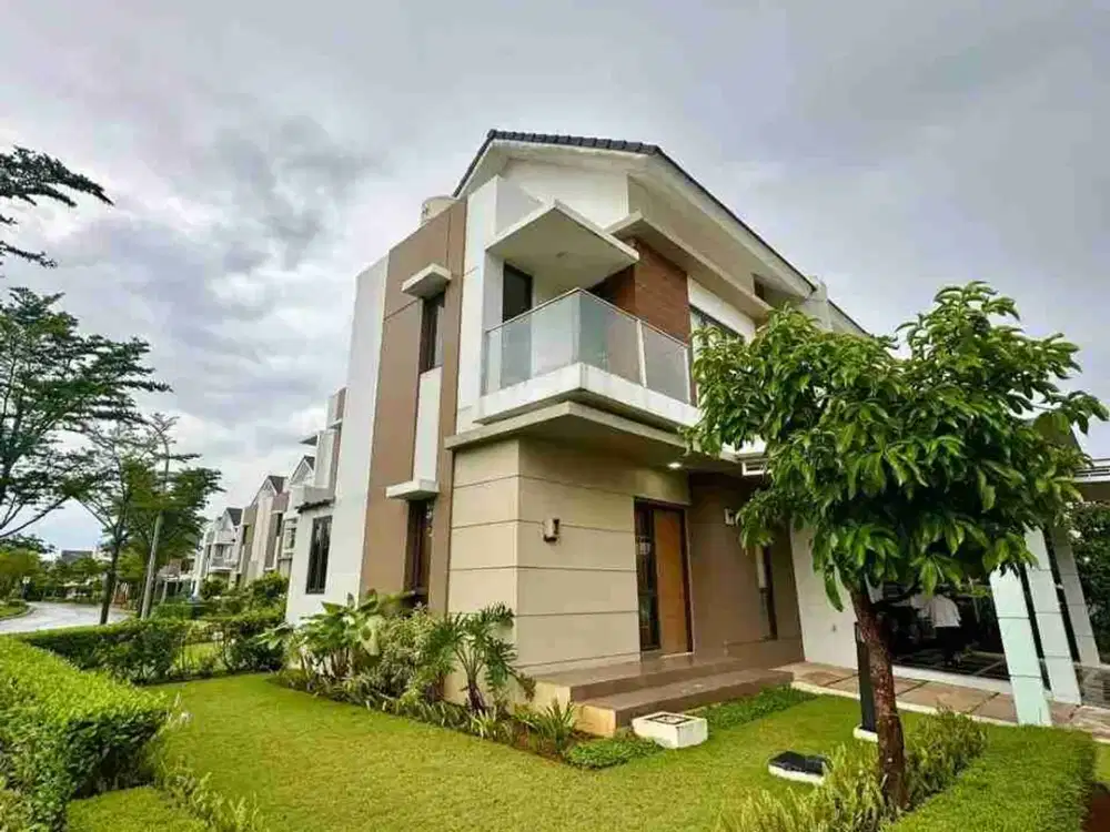 Disewakan Rumah Hoek 2 Lantai Semi Furnished di Cluster Olive Summarecon Bekasi