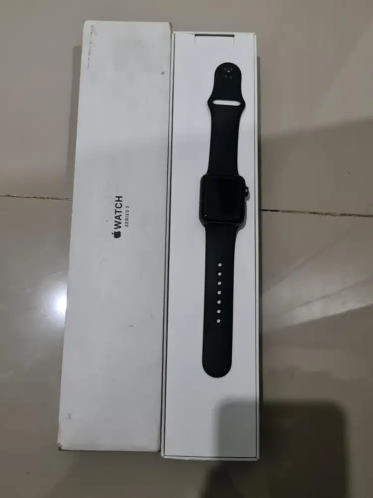 Iwatch apple 3 38mm Lengkap