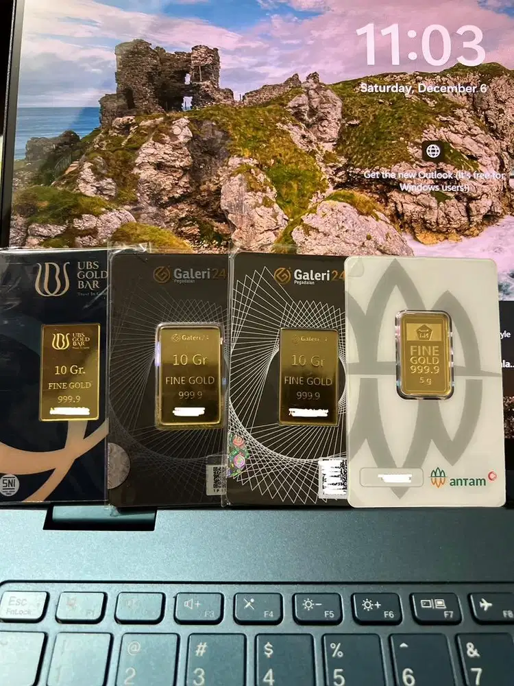 Jual Logam Mulia Antam dan Galeri24