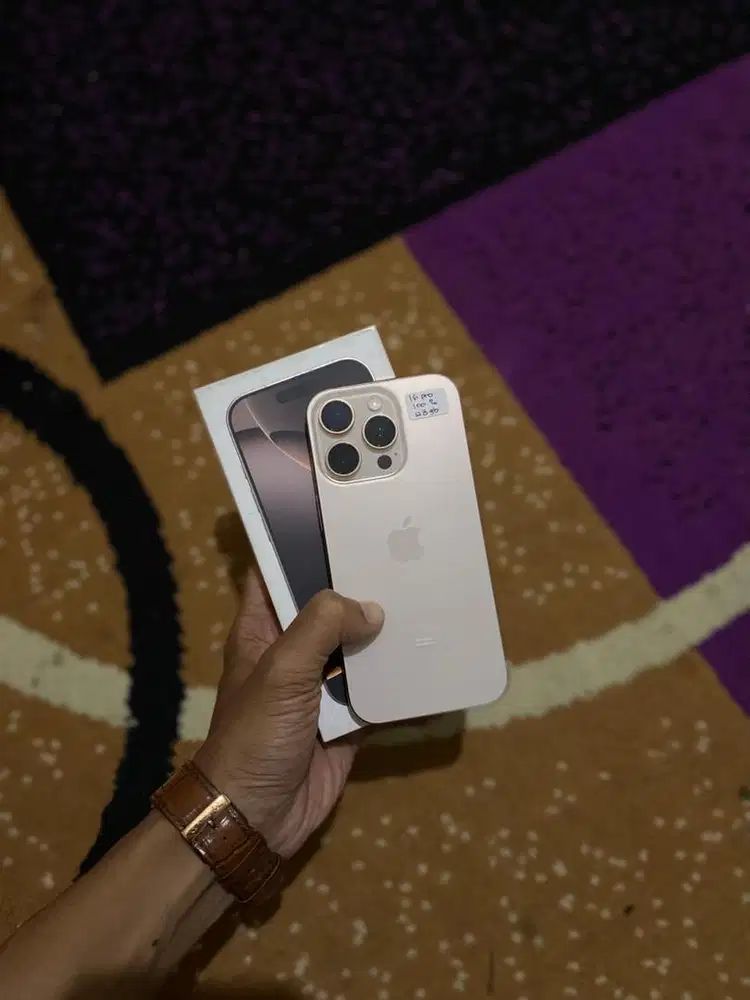 Iphone 16 pro 128gb dessert titanium ibox