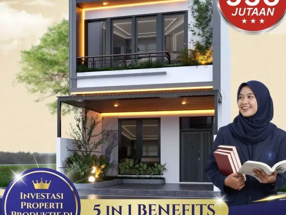 Dijual Kost Kosan Murah Dekat Kampus IPB Bogor, ROI Tinggi Nego