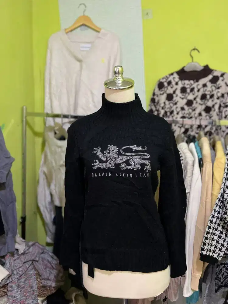 TURTLE NECK CALVIN KLEIN JEANS WANITA