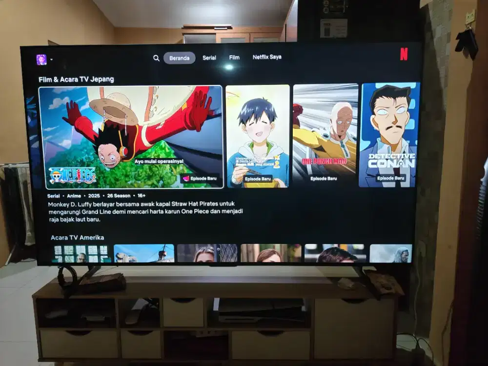 TV Hisense 75U6 MiniULED super like new