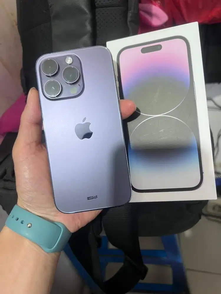 Iphone 14 pro 128 ibox istimewah fullset original harga net aja