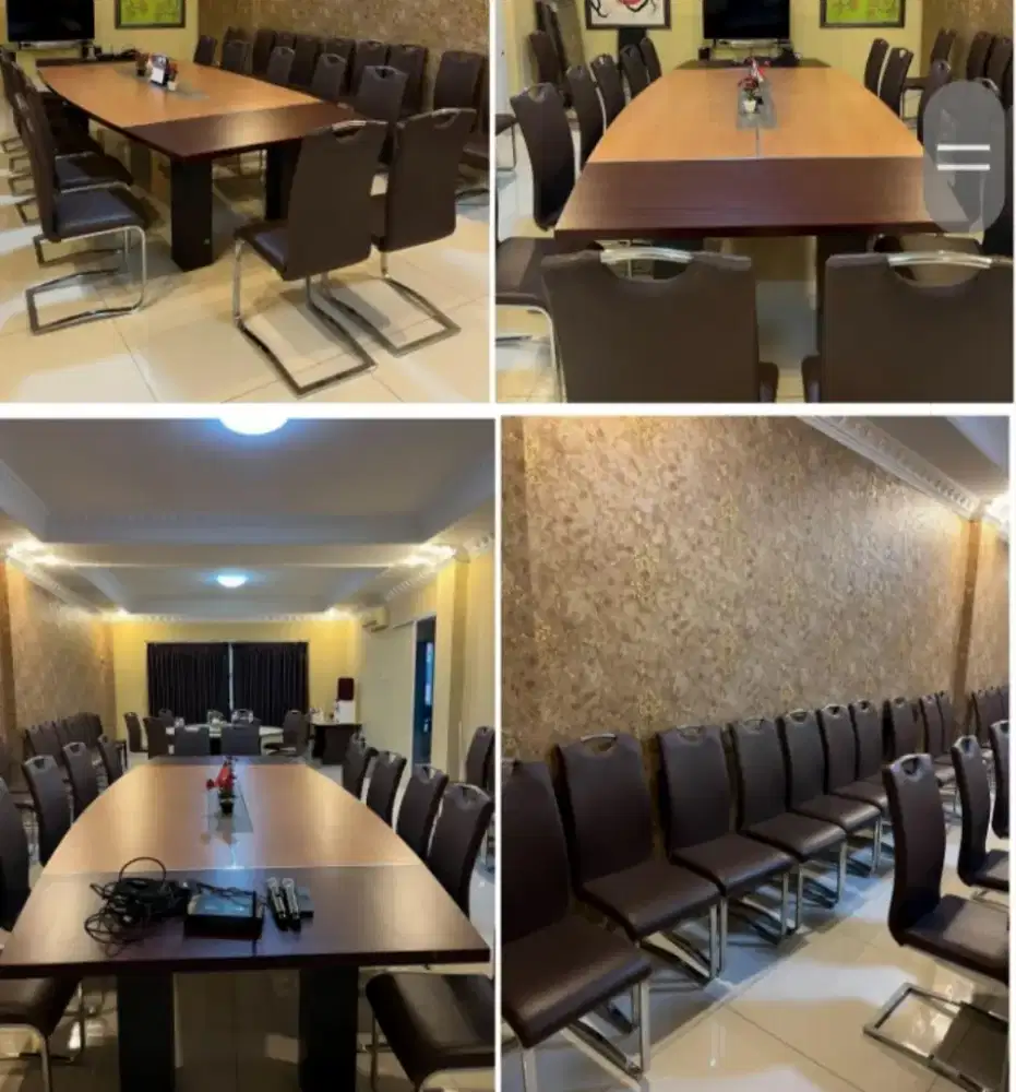 Meja meeting dan kursi