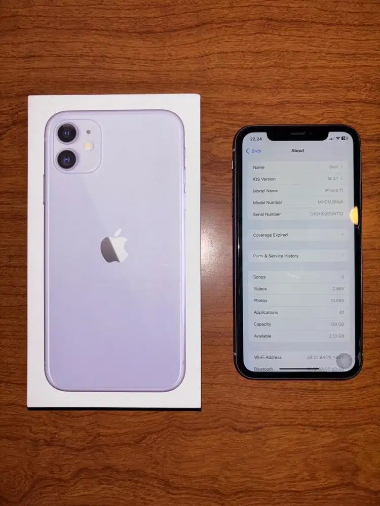 JUAL CEPAT IPHONE 11 128GB ex IBOX