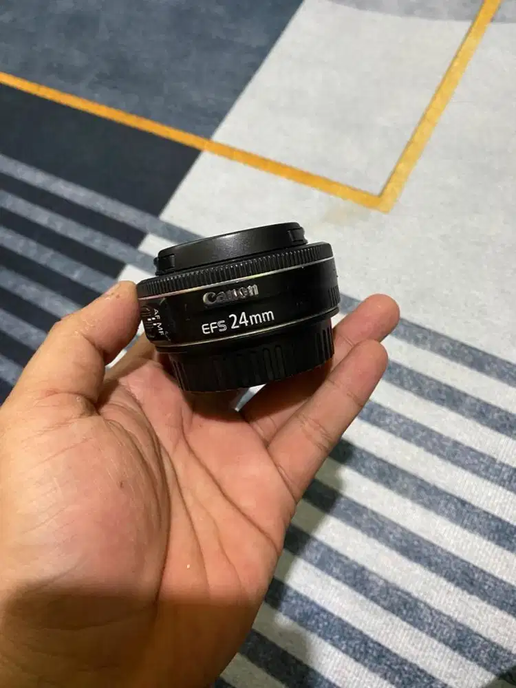 Lensa fix canon 24mm stm