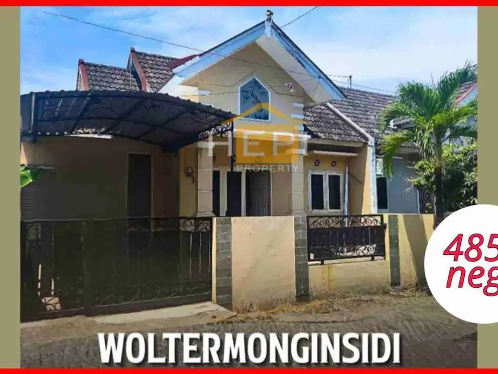 Rumah Murah di Pedurungan ,Perum Woltermonginsidi Baru