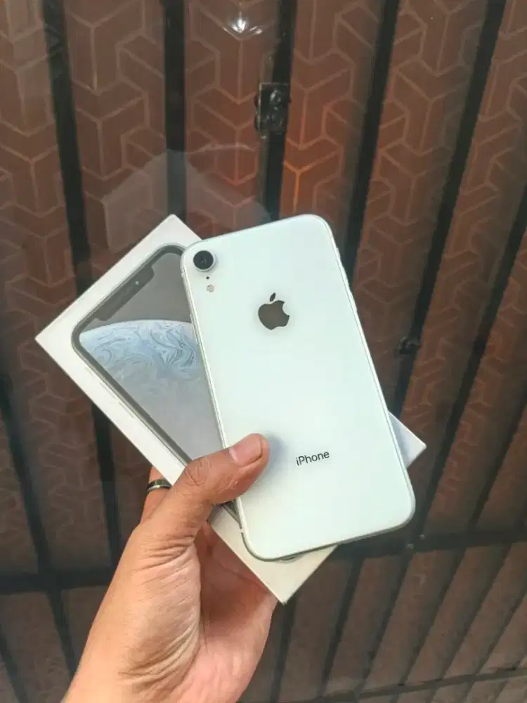 IPHONE XR 64GB WHITE FULLSET MULUS