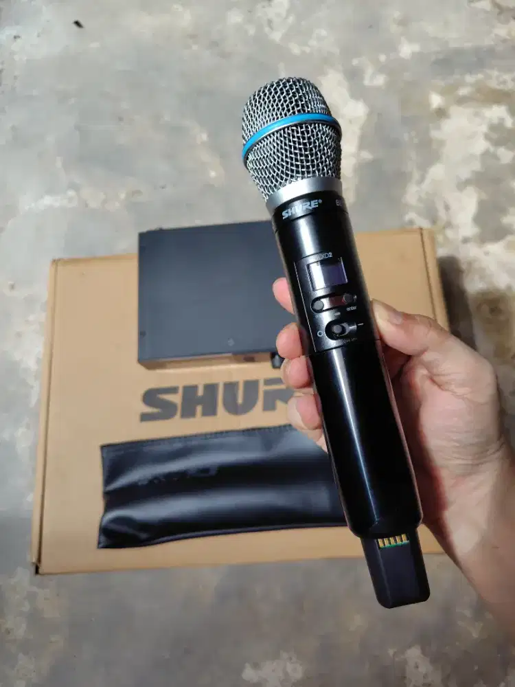 Mic Shure wireless SLXD24/BETA87A