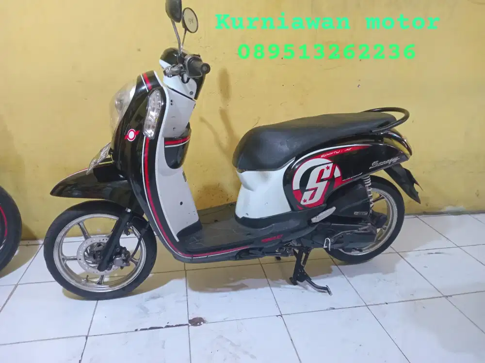 Honda scoopy isp 2015 lengkap