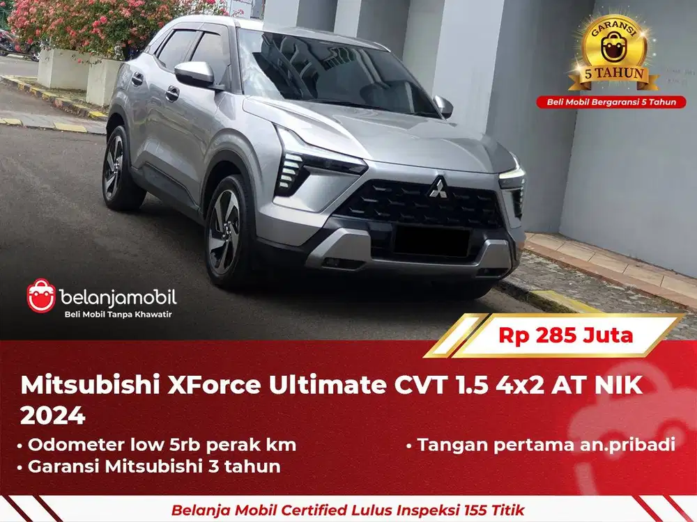[ LIKE NEW ] Mitsubishi XForce X-Force Ultimate 2024 2025 Silver