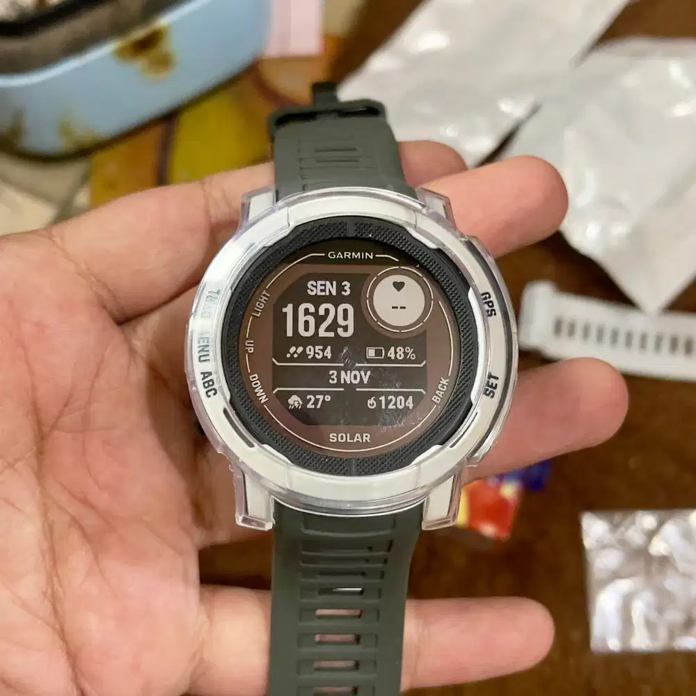Smart watch garmin instinct 2 solar full ori garansi TAM