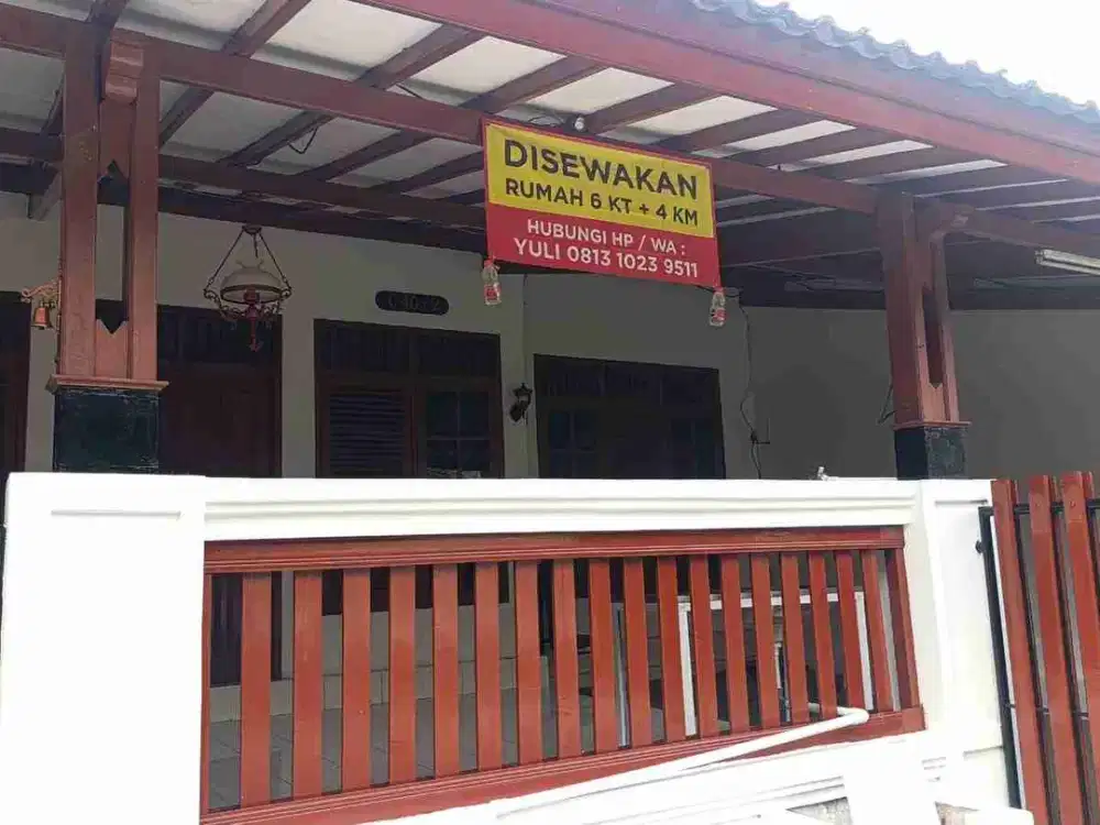 Di sewakan rumah di Pamulang permai 1 depan Unpam siap huni