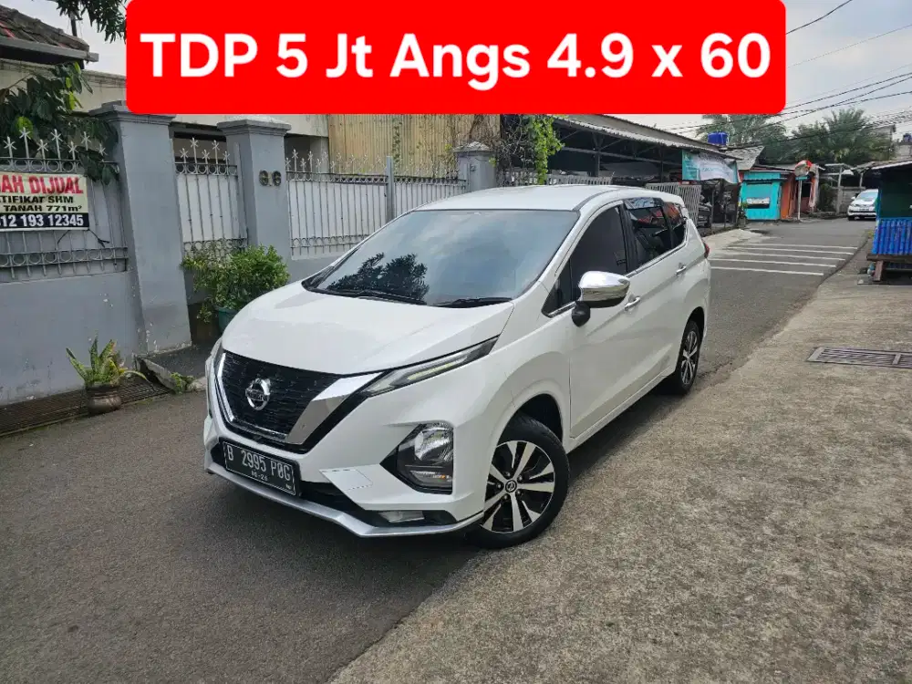 TDP 5Jt Angs Termurah All New Livina VL 2021 Matic Putih LowKm LikeNew