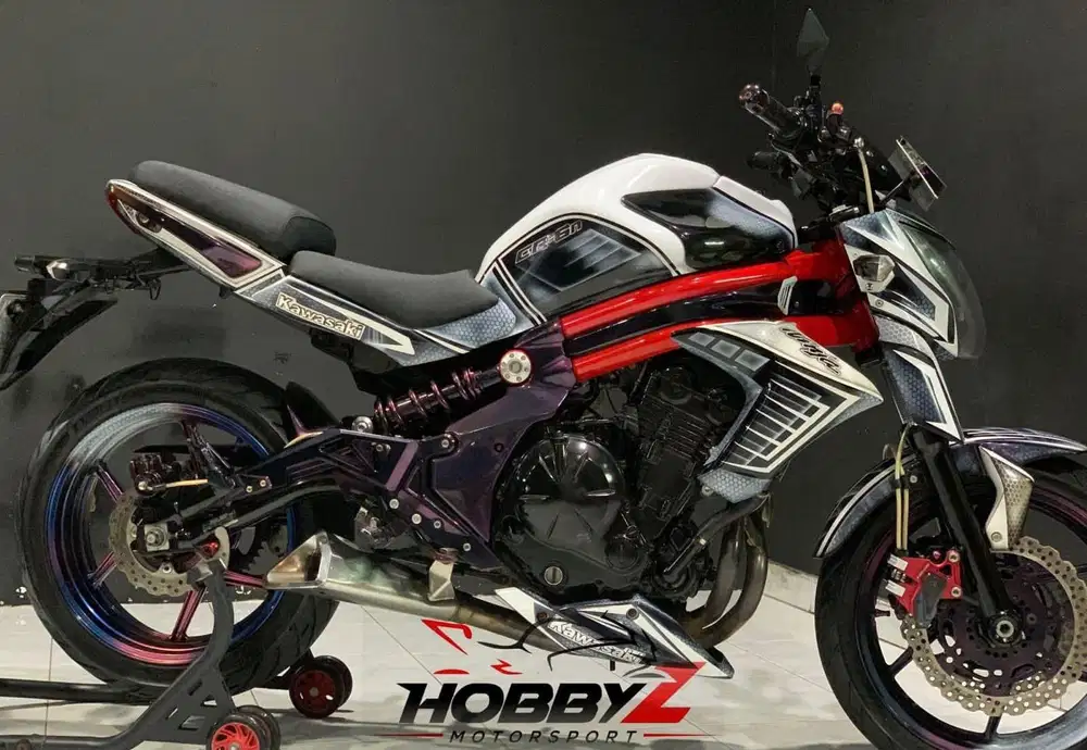 Kawasaki ninja 650/Er 6N modif cbr 2012,km 20rb,istimewa mantap