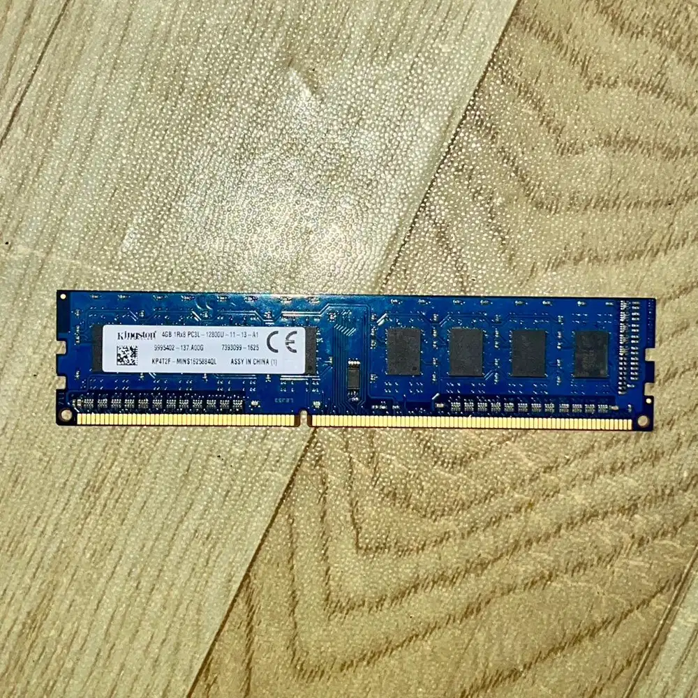 RAM PC 1Rx8 4GB DDR3L-12800U/1600MHz DIMM