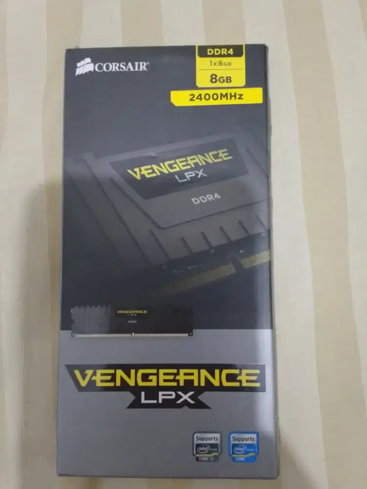 Ram Corsair Vengeance 1x8gb LPX 2400Mhz DDR 4
