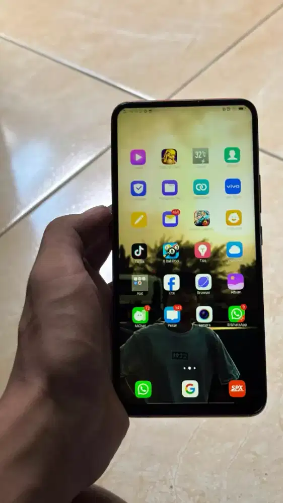 Vivo v15  ( FULSET CAS TIDAK ORI )