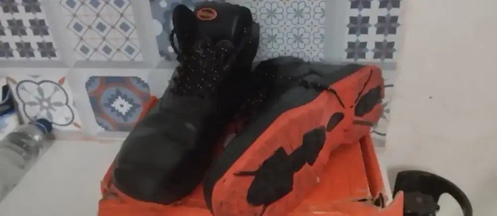 Safety shoes Dr Osha commando angkle boots 9218 ORI second